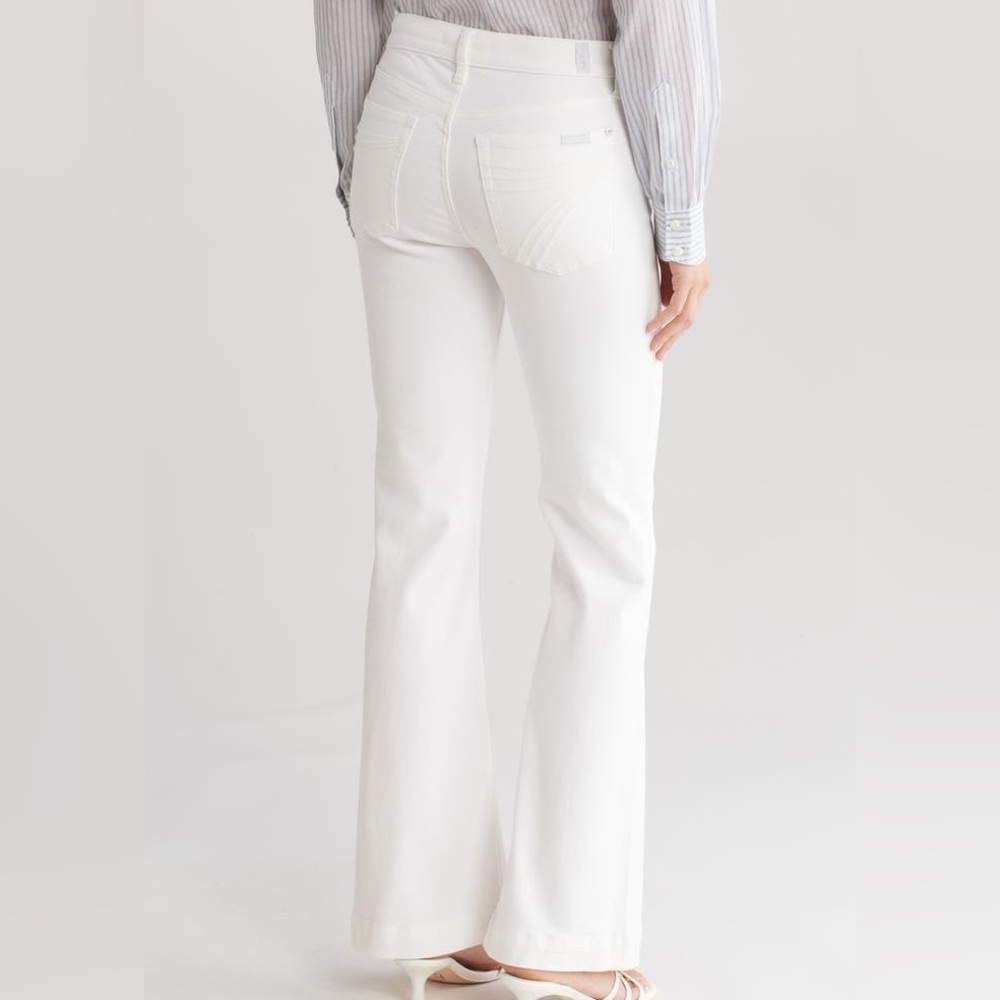 Women's White Sevens for all Mankind Dojo Jeans
